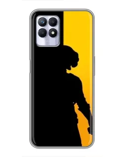 Чохол для Realme 8i з картинкою «Тінь воїна PUBG»