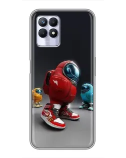 Чохол для Realme 8i з картинкою «Among Us — 3D стиль» Чохол для Realme 8i з картинкою «Among Us — 3D стиль»