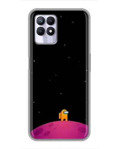 Чохол для Realme 8i з картинкою «Самотній герой на планеті» Чохол для Realme 8i з картинкою «Самотній герой на планеті»