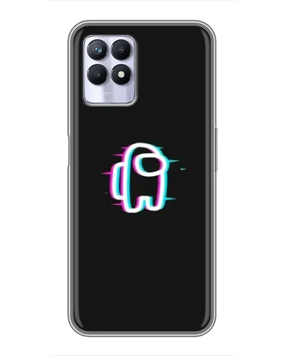 Чохол для Realme 8i з картинкою «Among Us неон» Чохол для Realme 8i з картинкою «Among Us неон»
