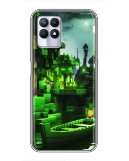 Чохол для Realme 8i з картинкою «Minecraft лісовий пейзаж» Чохол для Realme 8i з картинкою «Minecraft лісовий пейзаж»
