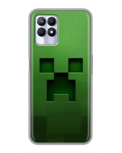 Чохол для Realme 8i з картинкою «Кріпер мікро-дизайн» Чохол для Realme 8i з картинкою «Кріпер мікро-дизайн»
