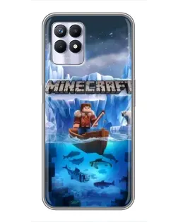 Чохол для Realme 8i з картинкою «Minecraft льодянийсвіт» Чохол для Realme 8i з картинкою «Minecraft льодянийсвіт»