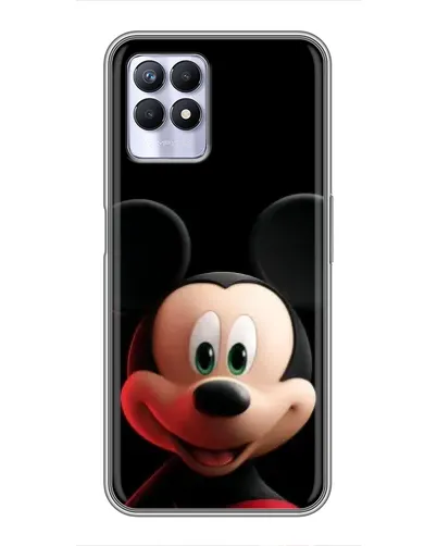 Чехол для Realme 8i с картинкой «Улыбающийся Микки Маус»