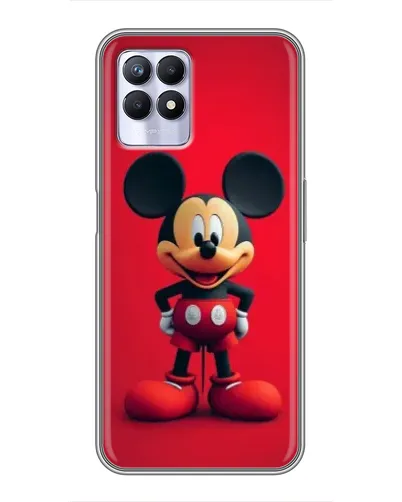 Чехол для Realme 8i с картинкой «Mickey в полный рост»
