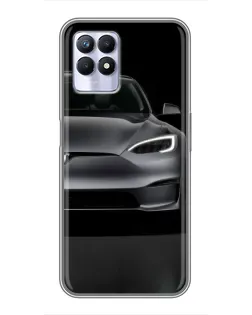 Чохол для Realme 8i з картинкою «Tesla Model S Look»