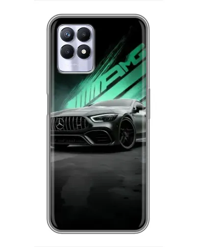 Чехол для Realme 8i с картинкой «Темный Mercedes AMG» Чехол для Realme 8i с картинкой «Темный Mercedes AMG»