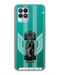 Чехол для Realme 8i с картинкой «Mercedes AMG Petronas»