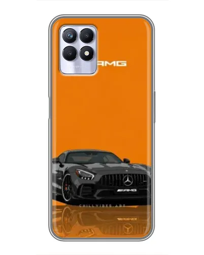Чехол для Realme 8i с картинкой «Оранжевый Mercedes AMG» Чехол для Realme 8i с картинкой «Оранжевый Mercedes AMG»