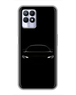 Чохол для Realme 8i з картинкою «Погляд Audi у темряві» Чохол для Realme 8i з картинкою «Погляд Audi у темряві»