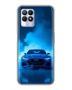 Чохол для Realme 8i з картинкою «Audi — блакитна енергія» Чохол для Realme 8i з картинкою «Audi — блакитна енергія»