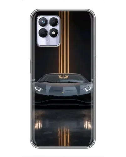 Чехол для Realme 8i с картинкой «Lamborghini золотые линии» Чехол для Realme 8i с картинкой «Lamborghini золотые линии»