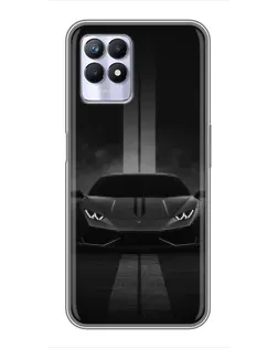 Чохол для Realme 8i з картинкою «Lamborghini симетрія доріг» Чохол для Realme 8i з картинкою «Lamborghini симетрія доріг»