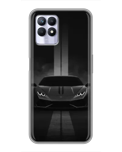 Чехол для Realme 8i с картинкой «Lamborghini симметрия дорог» Чехол для Realme 8i с картинкой «Lamborghini симметрия дорог»