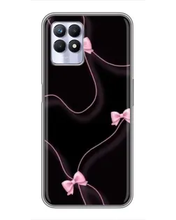 Чохол для Realme 8i з картинкою «Рожеві стрічки» Чохол для Realme 8i з картинкою «Рожеві стрічки»