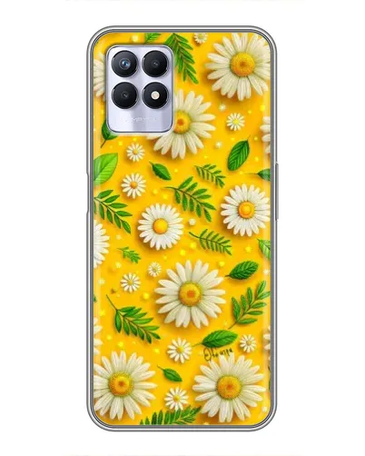 Чехол для Realme 8i с картинкой «Ромашковое солнце»