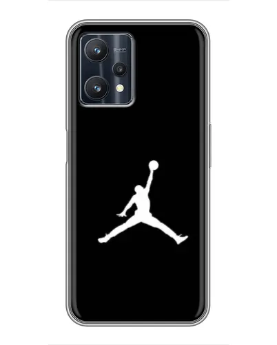 Чехол для Realme 9 Pro Plus с картинкой «Jordan Silhouette»