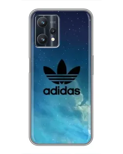 Чехол для Realme 9 Pro Plus с картинкой «Adidas Stone Logo»