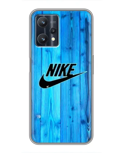 Чехол для Realme 9 Pro Plus с картинкой «Голубое дерево Nike»