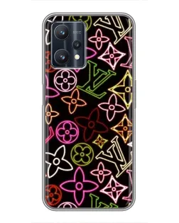 Чехол для Realme 9 Pro Plus с картинкой «Неоновый микс Nike» Чехол для Realme 9 Pro Plus с картинкой «Неоновый микс Nike»