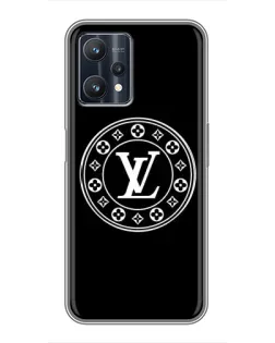 Чехол для Realme 9 Pro Plus с картинкой «LV — печать стиля»