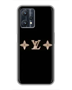 Чехол для Realme 9 Pro Plus с картинкой «Louis Vuitton — минимализм»