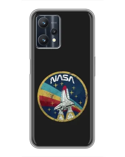 Чехол для Realme 9 Pro Plus с картинкой «NASA — эмблема миссии»