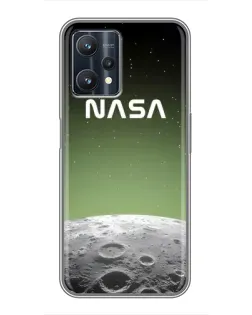 Чехол для Realme 9 Pro Plus с картинкой «NASA — лунный градиент»