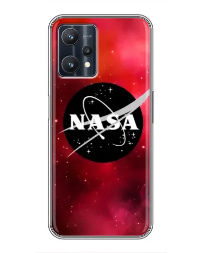 Чехол для Realme 9 Pro Plus с картинкой «NASA — красная туманность»