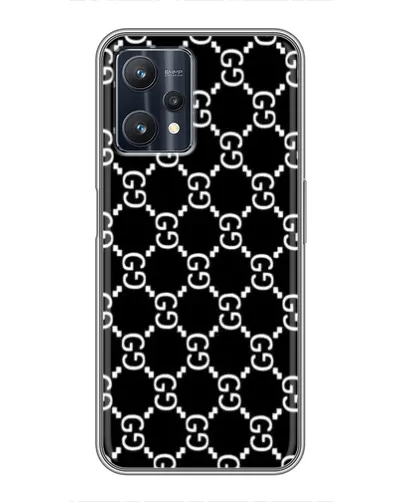 Чехол для Realme 9 Pro Plus с картинкой «Gucci — сетчатый паттерн» Чехол для Realme 9 Pro Plus с картинкой «Gucci — сетчатый паттерн»
