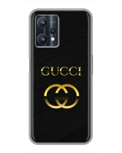 Чехол для Realme 9 Pro Plus с картинкой «Золотой логотип Gucci» Чехол для Realme 9 Pro Plus с картинкой «Золотой логотип Gucci»