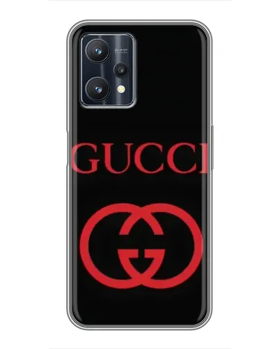 Чехол для Realme 9 Pro Plus с картинкой «Gucci — красный логотип» Чехол для Realme 9 Pro Plus с картинкой «Gucci — красный логотип»