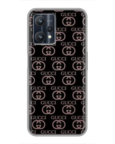 Чехол для Realme 9 Pro Plus с картинкой «Классическая монограмма Gucci» Чехол для Realme 9 Pro Plus с картинкой «Классическая монограмма Gucci»