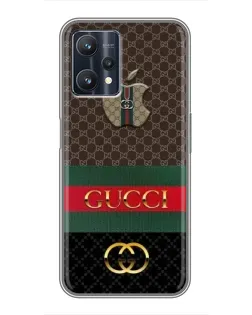 Чохол для Realme 9 Pro Plus з картинкою «Gucci — брендований десерт» Чохол для Realme 9 Pro Plus з картинкою «Gucci — брендований десерт»
