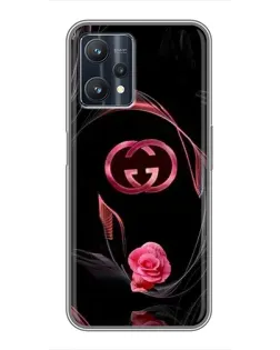 Чохол для Realme 9 Pro Plus з картинкою «Gucci — неонова троянда» Чохол для Realme 9 Pro Plus з картинкою «Gucci — неонова троянда»