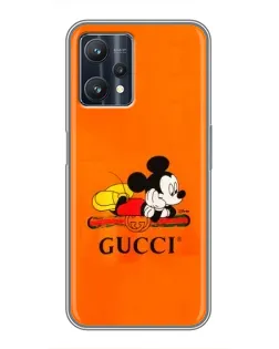 Чохол для Realme 9 Pro Plus з картинкою «Міккі Маус Gucci — помаранч» Чохол для Realme 9 Pro Plus з картинкою «Міккі Маус Gucci — помаранч»