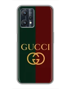 Чохол для Realme 9 Pro Plus з картинкою «Gucci — темно-зелений градієнт» Чохол для Realme 9 Pro Plus з картинкою «Gucci — темно-зелений градієнт»