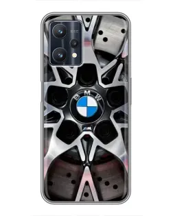 Чехол для Realme 9 Pro Plus с картинкой «BMW — деталь диска» Чехол для Realme 9 Pro Plus с картинкой «BMW — деталь диска»