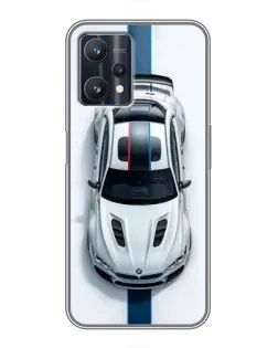 Чохол для Realme 9 Pro Plus з картинкою «Вид зверху — BMW M» Чохол для Realme 9 Pro Plus з картинкою «Вид зверху — BMW M»