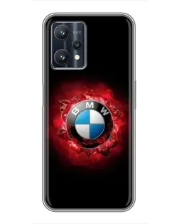 Чохол для Realme 9 Pro Plus з картинкою «Логотип BMW — спалах» Чохол для Realme 9 Pro Plus з картинкою «Логотип BMW — спалах»