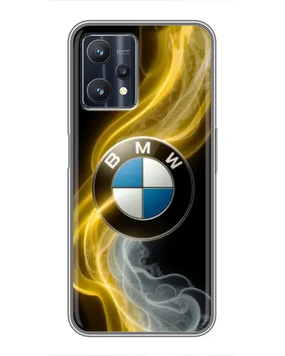 Чохол для Realme 9 Pro Plus з картинкою «Золотистий дим BMW» Чохол для Realme 9 Pro Plus з картинкою «Золотистий дим BMW»