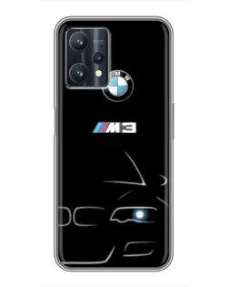 Чохол для Realme 9 Pro Plus з картинкою «Мінімалістичний принт BMW M3» Чохол для Realme 9 Pro Plus з картинкою «Мінімалістичний принт BMW M3»