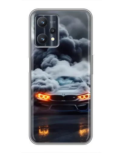 Чохол для Realme 9 Pro Plus з картинкою «BMW у диму» Чохол для Realme 9 Pro Plus з картинкою «BMW у диму»