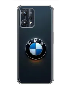 Чохол для Realme 9 Pro Plus з картинкою «Логотип BMW — мінімалізм» Чохол для Realme 9 Pro Plus з картинкою «Логотип BMW — мінімалізм»