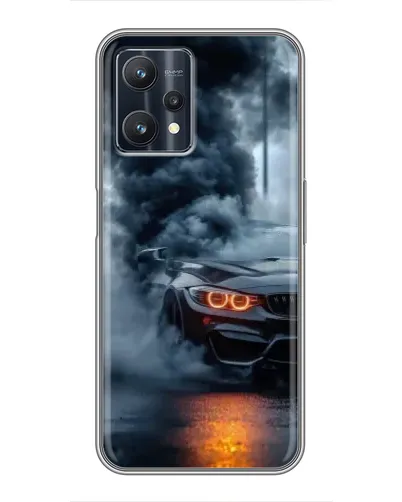 Чехол для Realme 9 Pro Plus с картинкой «BMW M-Power — абстракция» Чехол для Realme 9 Pro Plus с картинкой «BMW M-Power — абстракция»