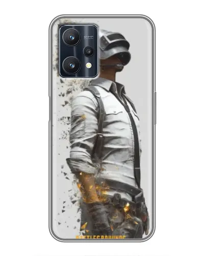 Чехол для Realme 9 Pro Plus с картинкой «PUBG — боец в пыли» Чехол для Realme 9 Pro Plus с картинкой «PUBG — боец в пыли»