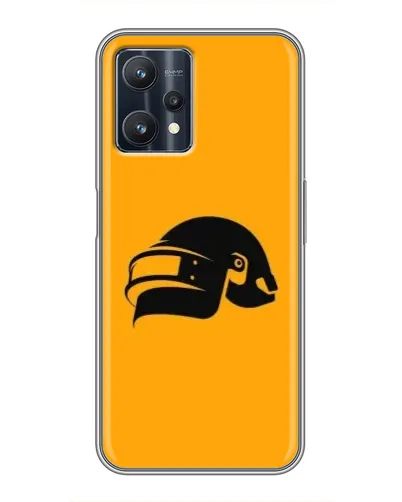 Чехол для Realme 9 Pro Plus с картинкой «PUBG — золотой шлем» Чехол для Realme 9 Pro Plus с картинкой «PUBG — золотой шлем»