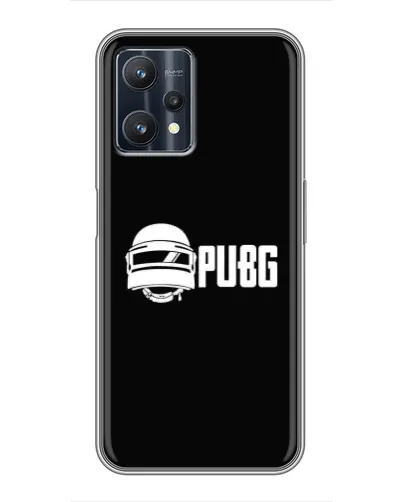 Чехол для Realme 9 Pro Plus с картинкой «PUBG — классический лого» Чехол для Realme 9 Pro Plus с картинкой «PUBG — классический лого»