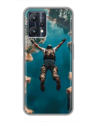Чехол для Realme 9 Pro Plus с картинкой «PUBG — свободное падение» Чехол для Realme 9 Pro Plus с картинкой «PUBG — свободное падение»