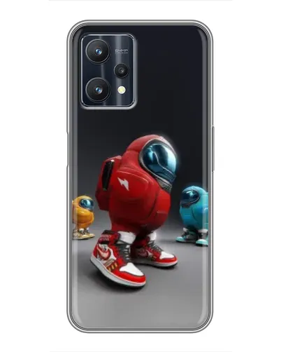 Чехол для Realme 9 Pro Plus с картинкой «Among Us — 3D стиль» Чехол для Realme 9 Pro Plus с картинкой «Among Us — 3D стиль»